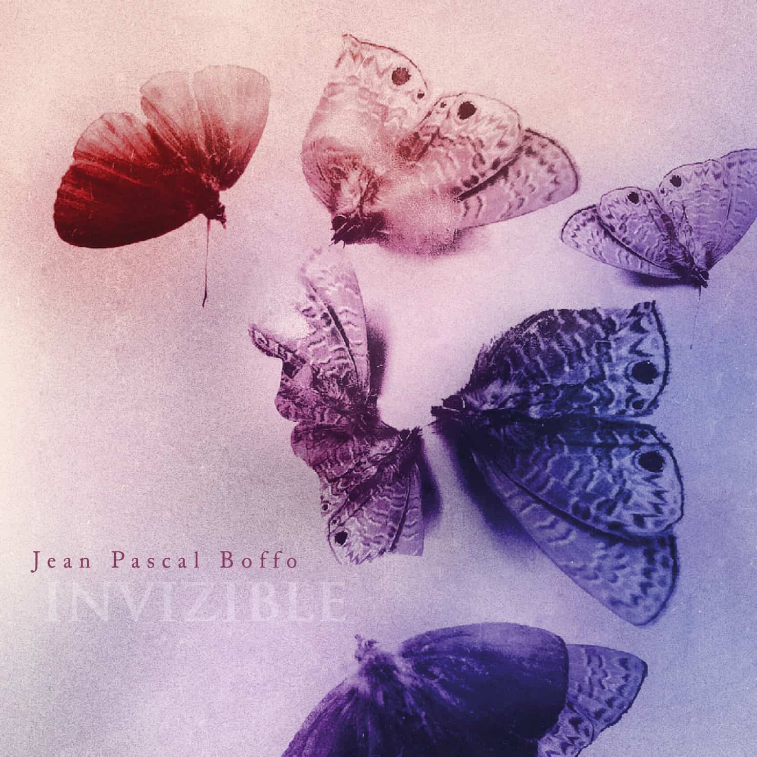 Pochette de l'album Invizible (2018) - Jean-Pascal Boffo - Guitare acoustique solo
