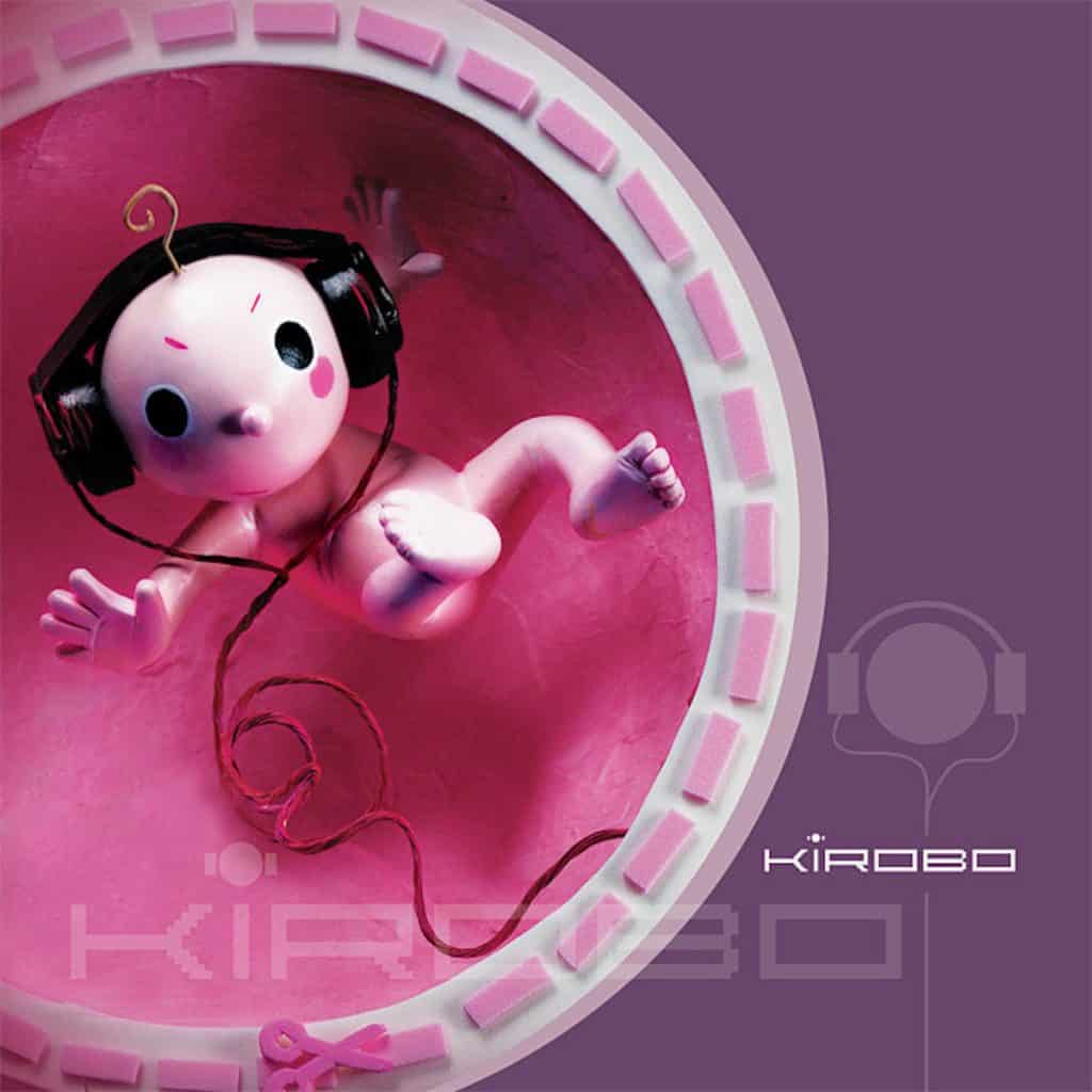 Pochette de l'album KiRoBo (2006) - Trio jazz-rock fusion Jean-Pascal Boffo, Paul Kiss, Hervé Rouyer