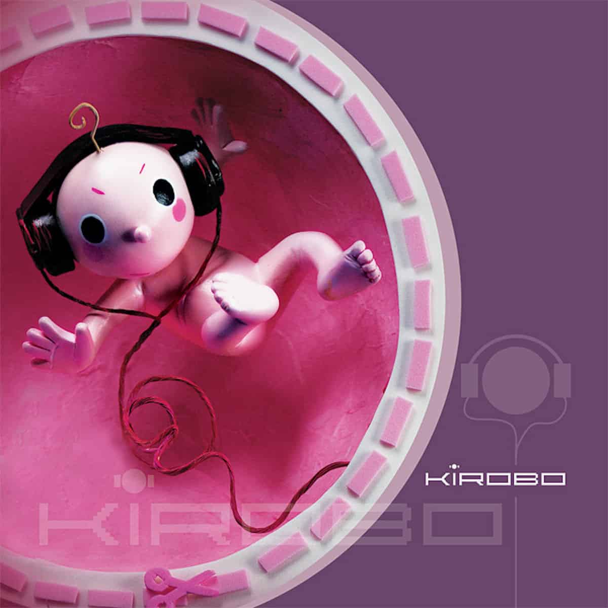 Pochette de l'album KiRoBo (2006) - Trio jazz-rock fusion Jean-Pascal Boffo, Paul Kiss, Hervé Rouyer