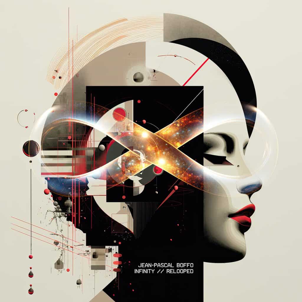 Pochette du projet multimédia Infinity Relooped (2024) - Jean-Pascal Boffo et Fred Kempf